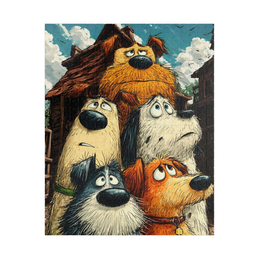 Dog Lovers Puzzle - Animal Themed Jigsaw, Dog Art Game for Fun Family Activity, Gifts, Puzzle for Kids and Adults Puzzle The Puzzle Chest