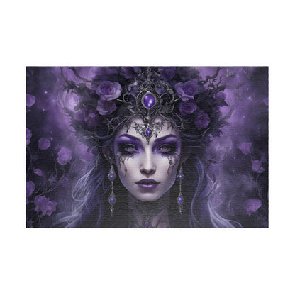 Fairy Queen Gothic Jigsaw Puzzle, 110 252 520 1014-Piece Gifted Unique Game for Adults, Gift Idea for Fantasy Lovers and Puzzle Enthusiasts 1014 pcs (Horizontal) Puzzle The Puzzle Chest