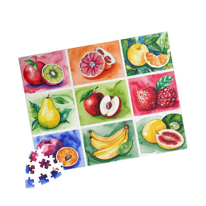 Fruit Collage Puzzle, Fun Jigsaw for Adults, Creative Activity, Brain Teaser Game, Unique Gift, Wall Art Home Decor, Foodie Puzzle The Puzzle Chest