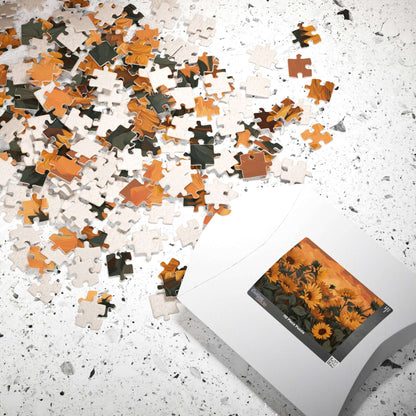 Sunflower Field Jigsaw Puzzle - Floral Puzzle
