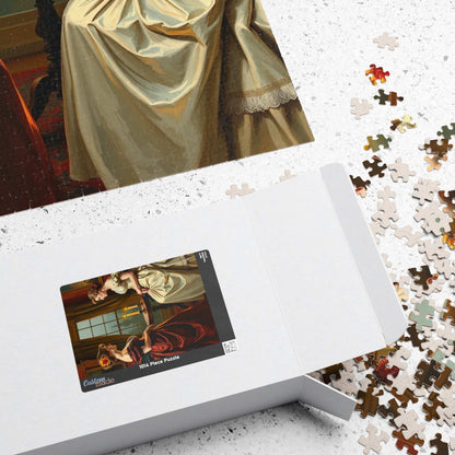 Jigsaw Puzzle, Victorian Women in Elegant Gowns, Candlelit Parlor Design, 110 252 520 1014 Pieces, Relaxing Activity, Home Decor, Gift Idea, Puzzle The Puzzle Chest