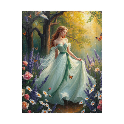 Heavenly Maiden Jigsaw Puzzle, Virgo Zodiac Sign Jigsaw Game, Beautiful Art Puzzle for Adults, Fantasy Lover Gift for Friends, Family Night 252 pcs (Vertical) Puzzle The Puzzle Chest