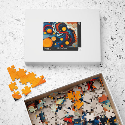 Cosmic Abstract Art Puzzle - Celestial Adult Jigsaw Game Puzzle The Puzzle Chest