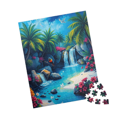 Tropical Paradise Puzzle, 110-1014 pieces, Nature Lover Gift, Rainforest Decor, Family Fun Game, Bird Artwork Puzzle The Puzzle Chest