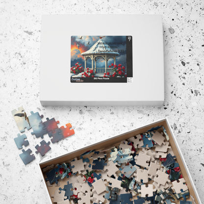 Morning Mercies Christian Jigsaw Puzzle - Inspirational Bible Quote for Faith and Encouragement, Lamentations 3:23, Religious Gift Puzzle The Puzzle Chest