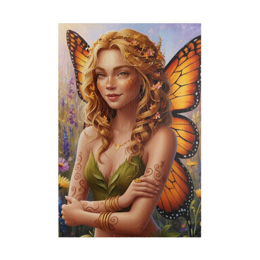 Enchanting Fairy Puzzle, Beautiful Art Nature Theme Jigsaw Game, Friend Gift for Fantasy Lover, Family or Solo Fun Indoor Activity, Relaxing