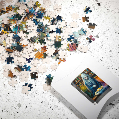Threads of Magic Jigsaw Puzzle - Witch Puzzle, 110, 252, 520, 1014-piece Puzzle Lover Gift, Family Game Night, Therapy Activity, Halloween Puzzle The Puzzle Chest