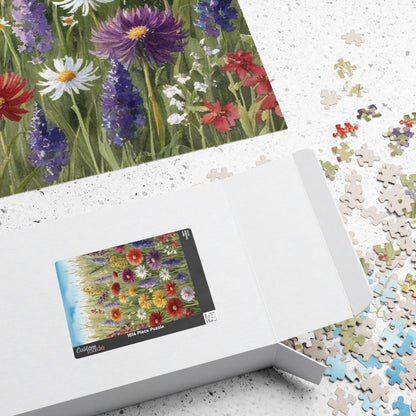 Wildflower Meadow Jigsaw Puzzle for Adult Home Entertainment, 110-1014 Piece, Gift for Puzzle Loving Friends, Family Game Night, Creative Leisure Activity Puzzle The Puzzle Chest