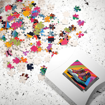 Colorful Converse Shoes Puzzle - Fun Pop Art Jigsaw for Shoe Lovers, Great Gift for Birthdays, Family Game Night, Creative Hobby Puzzle The Puzzle Chest