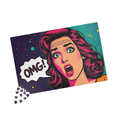 OMG! Pop Art Puzzle - Colorful 110-1014 Piece Jigsaw Fun Gift for Adult, Home Entertainment Family Bonding Game Night, Stress Relief Puzzle The Puzzle Chest