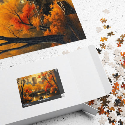 Central Park Sunrise Landscape Puzzle, 110, 252, 520, 1014-piece - Relaxing Jigsaw Game, Perfect Gift for Puzzle Lovers, Stress Relief Puzzle The Puzzle Chest