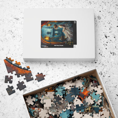 Enchanting Steampunk Art Puzzle, Romantic Imagery for Relaxation, 110-1014 Pieces, Great Gift for Puzzle Lovers, Cozy Night In, Indoor Fun Puzzle The Puzzle Chest