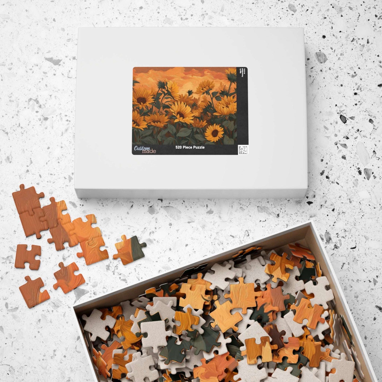 Sunflower Field Jigsaw Puzzle - Floral Puzzle