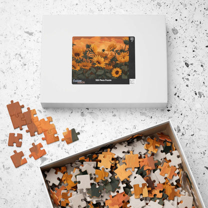 Sunflower Field Jigsaw Puzzle - Floral Puzzle