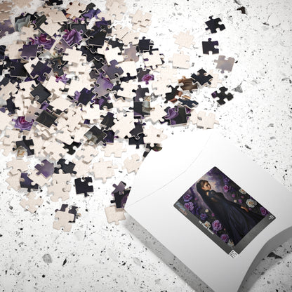 Dark Elegance Art Puzzle, Gothic Puzzle, Puzzle Gift for Adults, Unique Home Décor, Family Game Night, 110-1014 Pieces Puzzle The Puzzle Chest