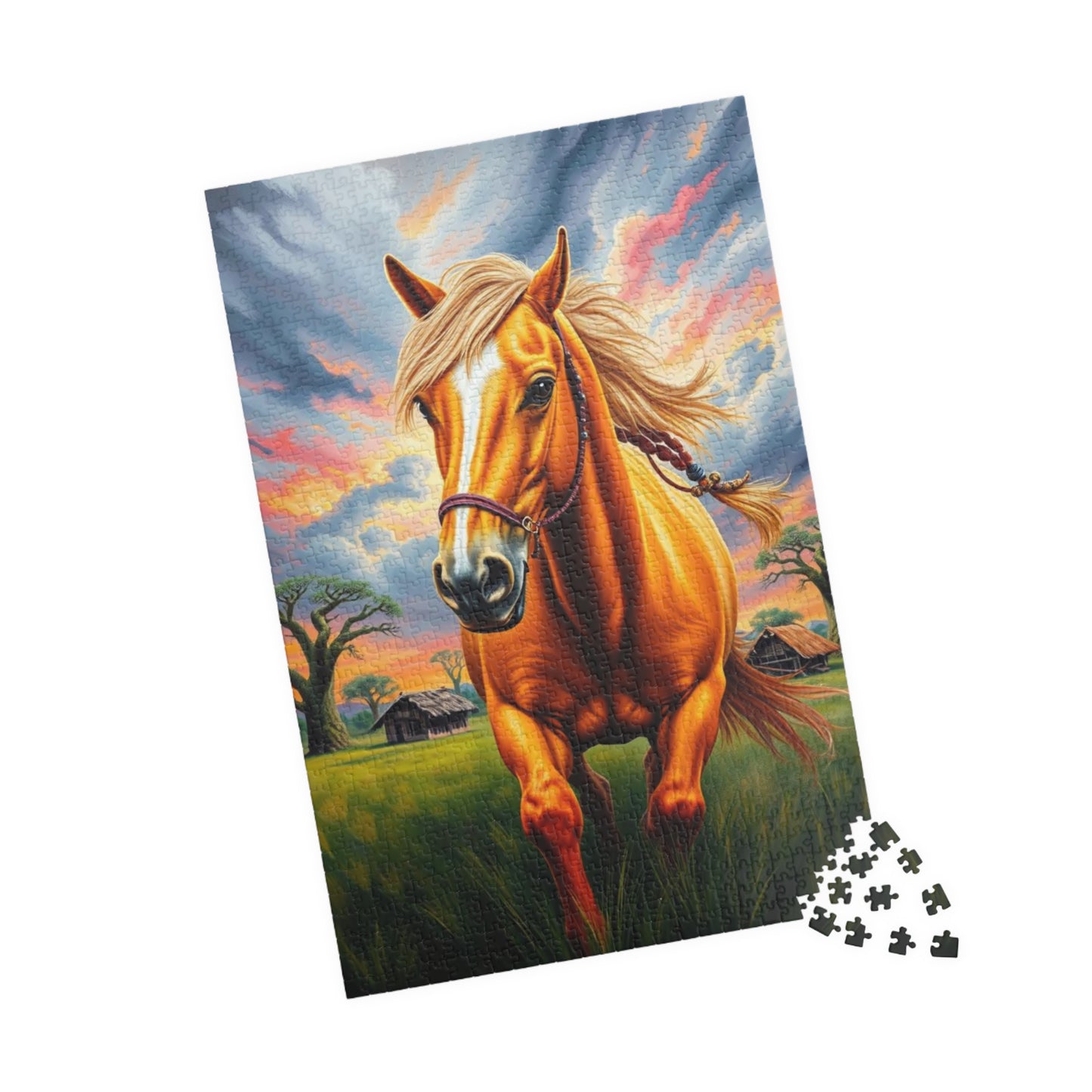 Horse Lover's Puzzle, 110-1014 Piece Jigsaw Game for Adults, Perfect Gift for Equine Enthusiasts, Family Fun, Home Entertainment, Horsey Art Puzzle The Puzzle Chest
