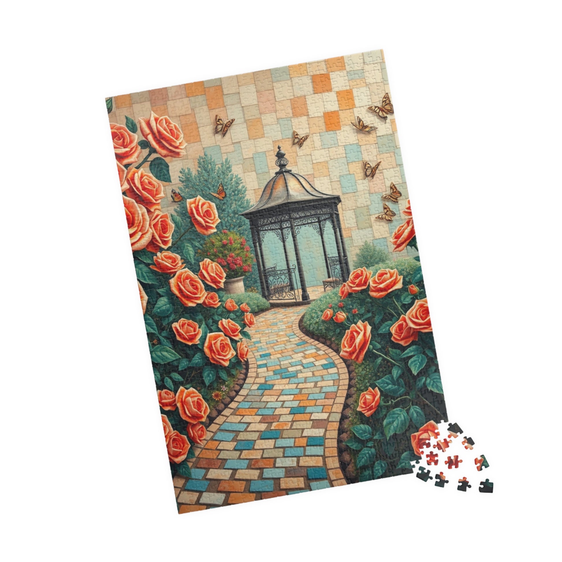 Serenity Garden Jigsaw Puzzle, Relaxing Activity for Adults, Gift for Garden Lovers, Home Entertainment, Mindfulness Activity Brain Teaser Puzzle The Puzzle Chest