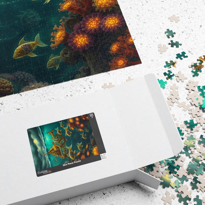 Steampunk Underwater Adventure Puzzle - 110 to 1014 Pieces, Perfect Gift for Ocean Lovers, Family Fun, Game Nights, Educational Play Puzzle The Puzzle Chest