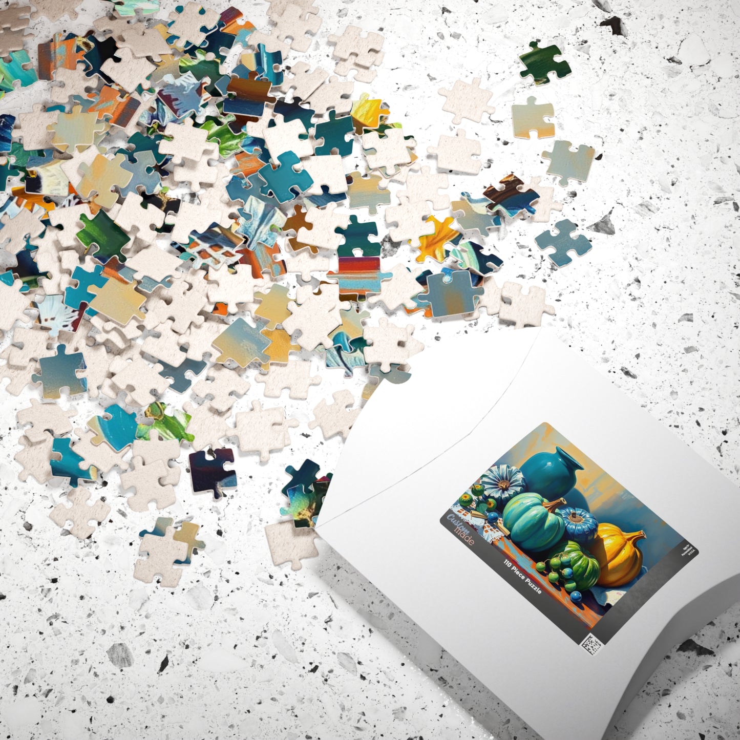 Autumn Harvest Jigsaw Puzzle, Fall Vintage Still Life Jigsaw Game, Family Activity, Home Cozy Nights, Thanksgiving Gift Ideas, Seasonal Fun Puzzle The Puzzle Chest