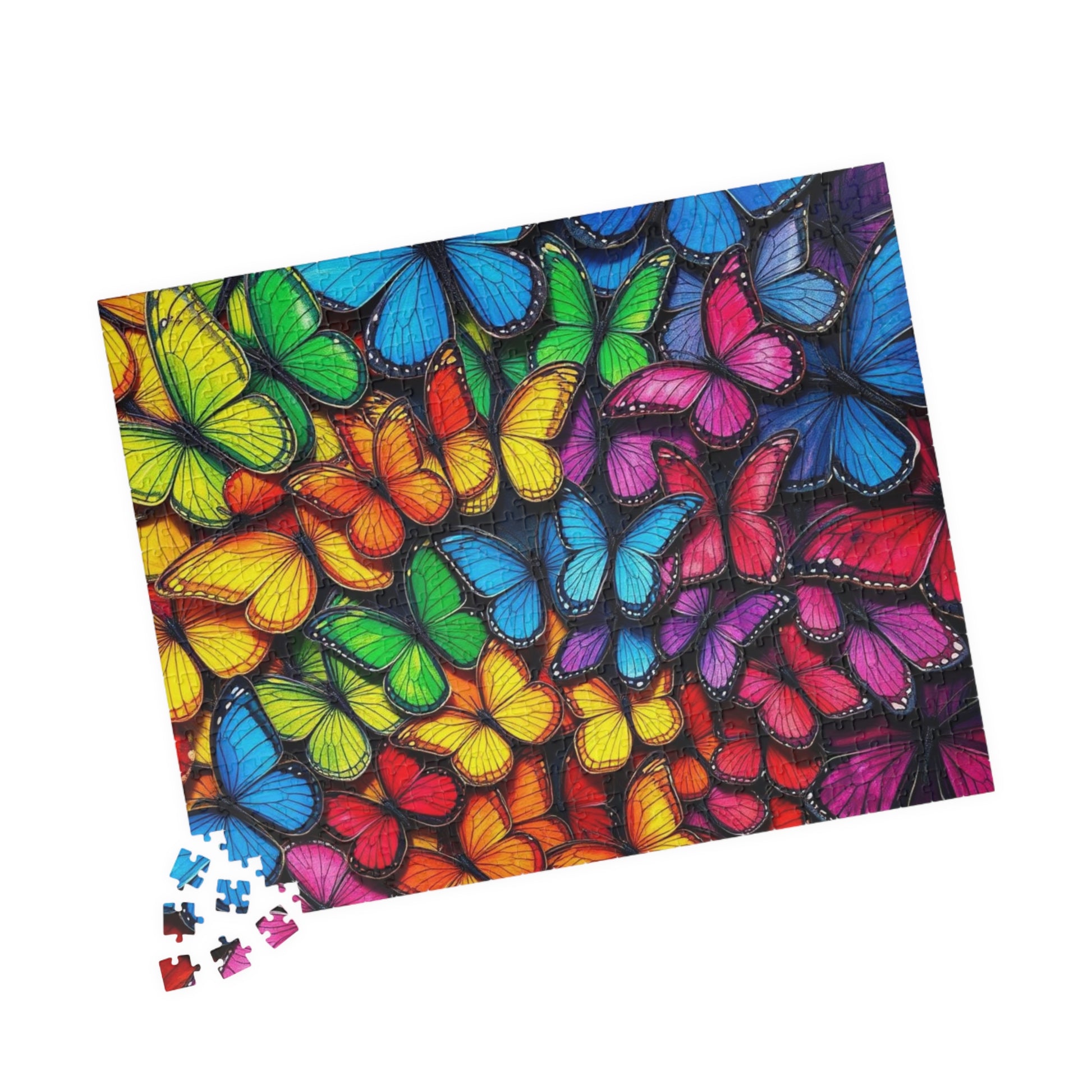 Wings of Pride Jigsaw Puzzle, Rainbow Butterfly Puzzle, LGBTQ Puzzle, Pride Month Gift for Friend, Mindfulness Activities, 100 - 1000 Pieces Puzzle The Puzzle Chest