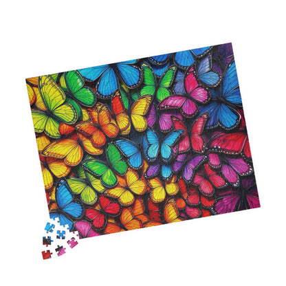 Wings of Pride Jigsaw Puzzle, Rainbow Butterfly Puzzle, LGBTQ Puzzle, Pride Month Gift for Friend, Mindfulness Activities, 100 - 1000 Pieces Puzzle The Puzzle Chest
