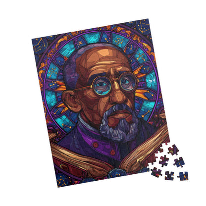 W E B Du Bois Portrait Jigsaw Puzzle - Black Historical Figure, Afrocentric Gift, African American Culture Educational 252 pcs (Vertical) Puzzle The Puzzle Chest