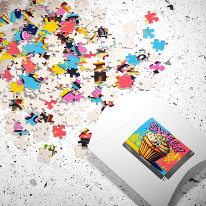 Sweet Cupcake Puzzle - Pop Art Jigsaw Game, Fun Activity, Birthday Gift for Friends, Family Activity, Brain Teaser, Best Gift Idea Puzzle The Puzzle Chest