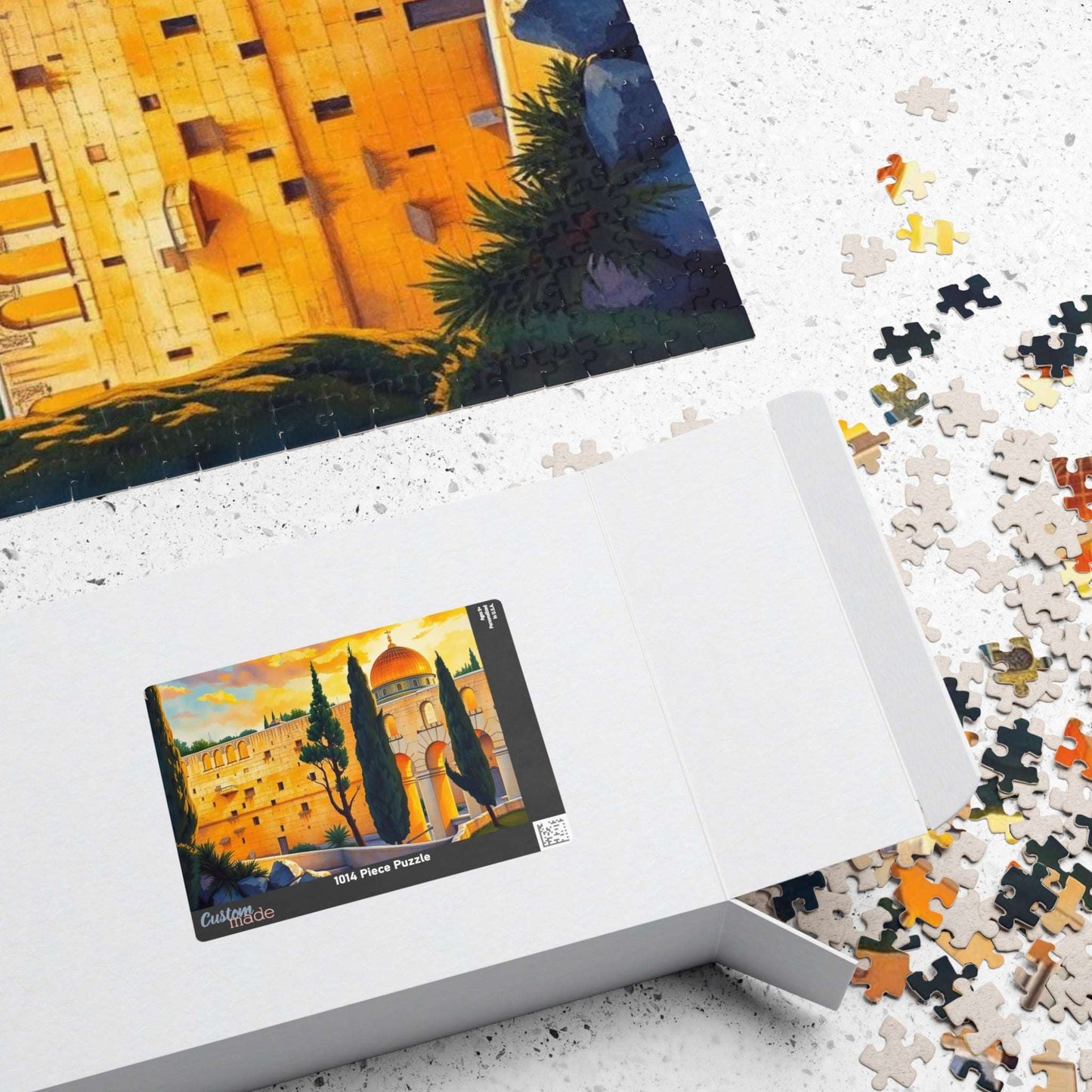 Western Wall Jigsaw Puzzle of Historic Landmark in Jerusalem Israel Puzzle The Puzzle Chest