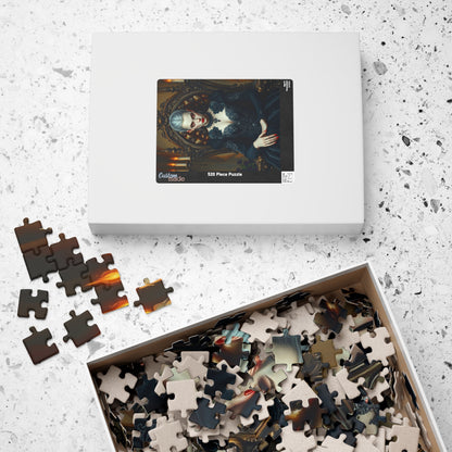 Gothic Vampire Puzzle, Dark Fantasy Art Jigsaw Game for Adult Puzzle Lovers, Home Entertainment, Gift for Friends, Mindfulness Brain Teaser Puzzle The Puzzle Chest