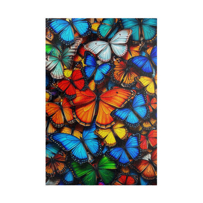 Chaotic Butterfly Collage Puzzle Jigsaw for Nature Lovers, Perfect Gift for Entomology Puzzle Lovers, Family Fun, Creative Hobby, Mental Exercise 1014 pcs (Vertical) Puzzle The Puzzle Chest