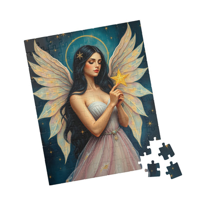 Whimsical Fairy Puzzle, Enchanting Jigsaw Game for All Ages, Perfect Gift for Birthdays, Family Gatherings, Cozy Nights In, Quiet Leisure