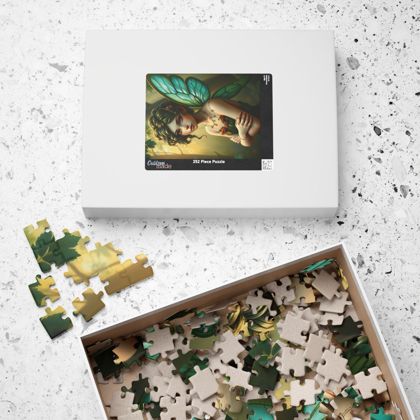 Fairy Enchantment Puzzle, Jigsaw Puzzle for Adults, Unique Fantasy Gift for Puzzle Lovers, Home Entertainment, Family Activity or Solo Fun