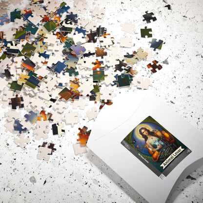 The Animal Lover Jigsaw Puzzle - Tarot Style Game for Puzzle Loving Wildlife Enthusiast Puzzle The Puzzle Chest