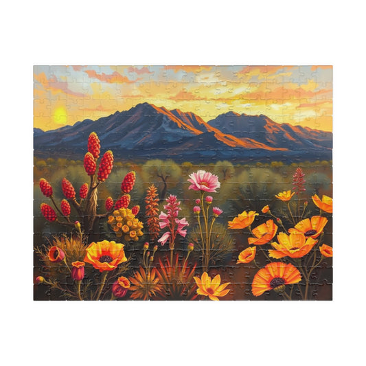 Nature Landscape Puzzle, 110-1014 Piece Mountain View Jigsaw Game, Mindfulness Activity, Gift for Nature Lover, Family Game Night Indoor Fun 252 pcs (Horizontal) Puzzle The Puzzle Chest