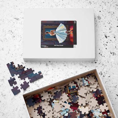 Vintage Ballerina Jigsaw Puzzle, 110, 252, 520, 1014-piece Ballet Artwork, Gift for Friend, Family Activity, Home Entertainment, Mindfulness Puzzle The Puzzle Chest