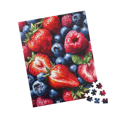 Fruity Jigsaw Puzzle Art - 110, 252, 520, 1014-piece, Foodie Gift for Friends, Family Game Night, Fruit Lover's Challenge Puzzle The Puzzle Chest