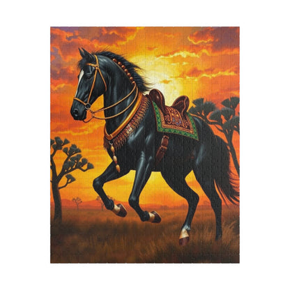 Majestic Horse Puzzle, Equestrian Art Jigsaw, Friend Gift for Horse Lovers, Family Fun Activity, Home Entertainment, Brain Teaser 520 pcs (Vertical) Puzzle The Puzzle Chest
