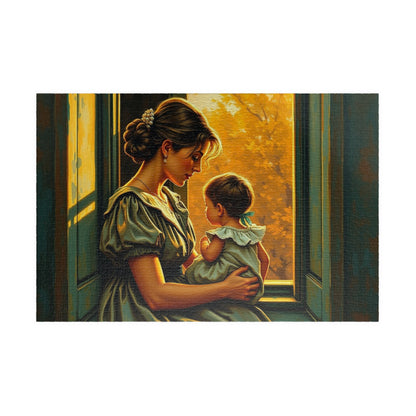 Heartwarming Mother and Child Puzzle - 110, 252, 520, 1014 Pieces, Family Bonding, Best Gift for Moms, Cozy Home Entertainment Brain Teaser 1014 pcs (Horizontal) Puzzle The Puzzle Chest