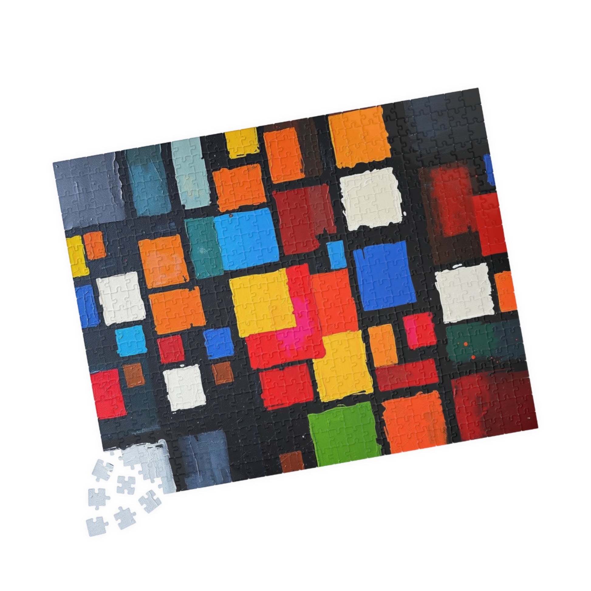 Colorful Abstract Puzzle for Art Lovers, Home Entertainment, Unique Gift for Friends and Family Activity Game Night, Adult Fun Puzzle The Puzzle Chest