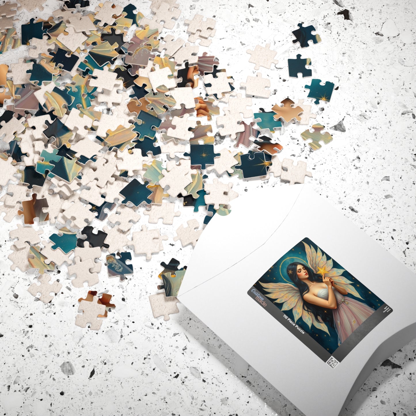 Whimsical Fairy Puzzle, Enchanting Jigsaw Game for All Ages, Perfect Gift for Birthdays, Family Gatherings, Cozy Nights In, Quiet Leisure