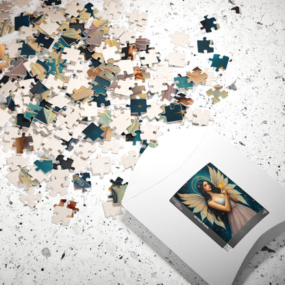 Whimsical Fairy Puzzle, Enchanting Jigsaw Game for All Ages, Perfect Gift for Birthdays, Family Gatherings, Cozy Nights In, Quiet Leisure