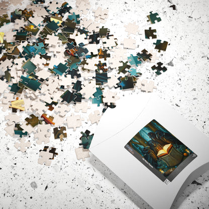 Mystical Raven Puzzle - Enchanting 110, 252, 520, 1014-piece Jigsaw Dark Fantasy Art Creative Birthday or Holiday Gift for Puzzle Lovers