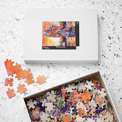 Water Nymph Mythical Jigsaw Puzzle, Fantasy Magical Themed Game, Adult Mindful Challenging Activity, Puzzle Lover Enthusiasts Hobby Puzzle The Puzzle Chest