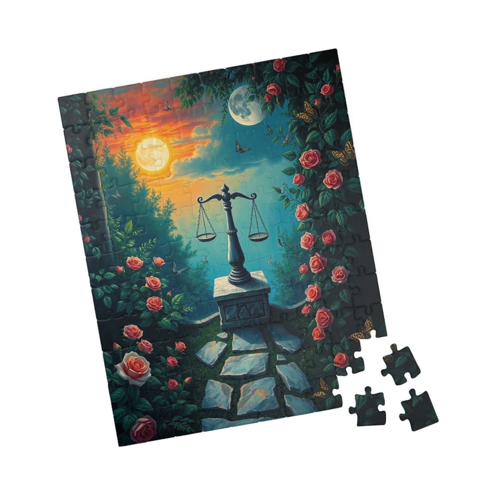 Scenic Balance Puzzle, 110 to 1014 Pieces | Perfect Gift for Puzzle Art Lover, Relaxation, Family Fun Game Night, Best Mindfulness Activity Puzzle The Puzzle Chest