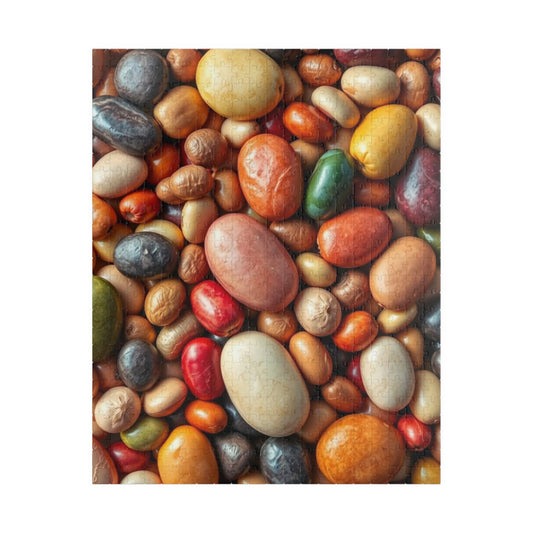Chaotic Bean Puzzle - Jigsaw Collage, Fun Family Activity, Gift for Art Lovers, Classroom Game, Holiday Entertainment, Creative Hobby 520 pcs (Vertical) Puzzle The Puzzle Chest