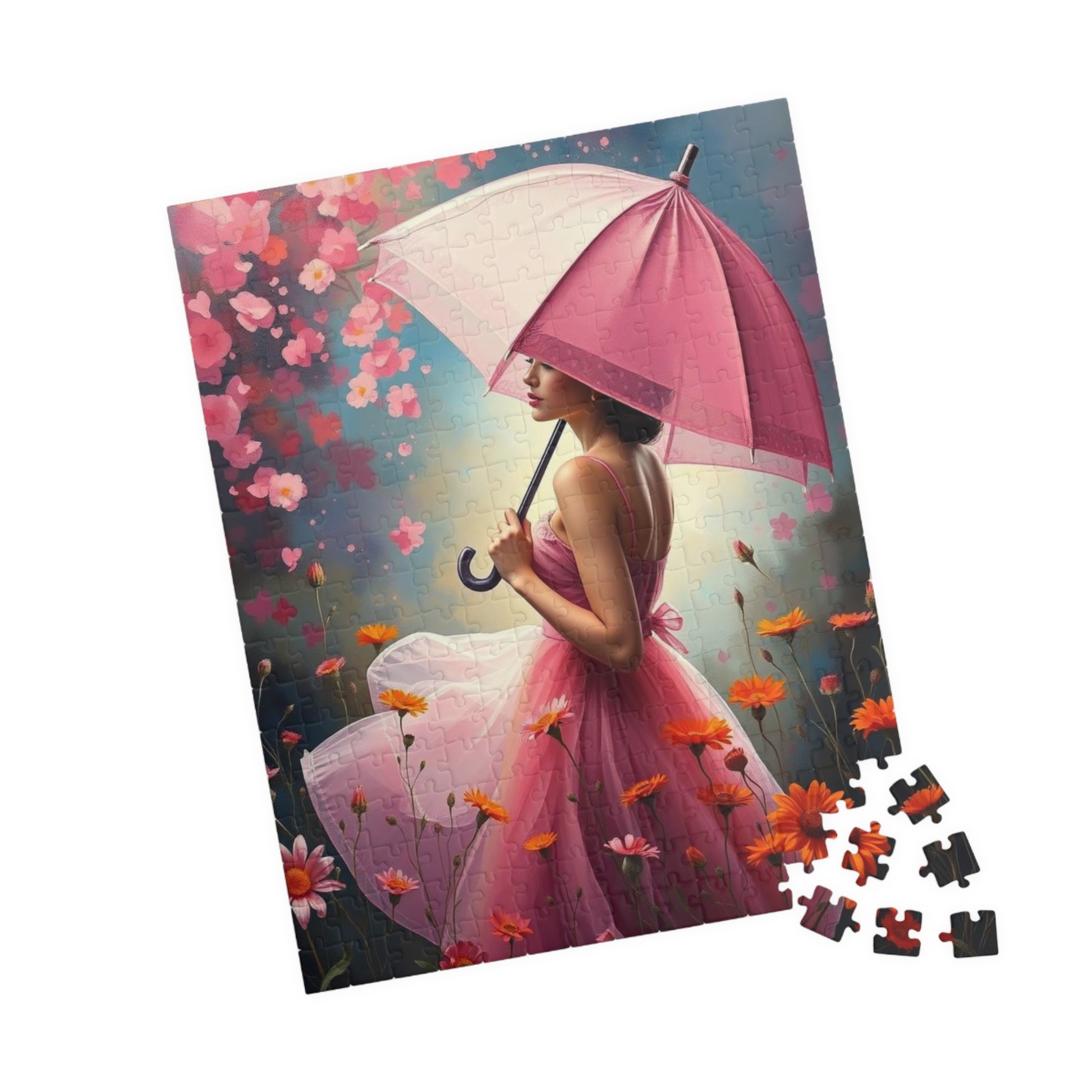 Waltz Through Wildflowers Jigsaw Puzzle - 110, 252, 520, 1014-piece, Adult Holiday Birthday Gift for Art Lovers, Family Activity, Indoor Fun Puzzle The Puzzle Chest