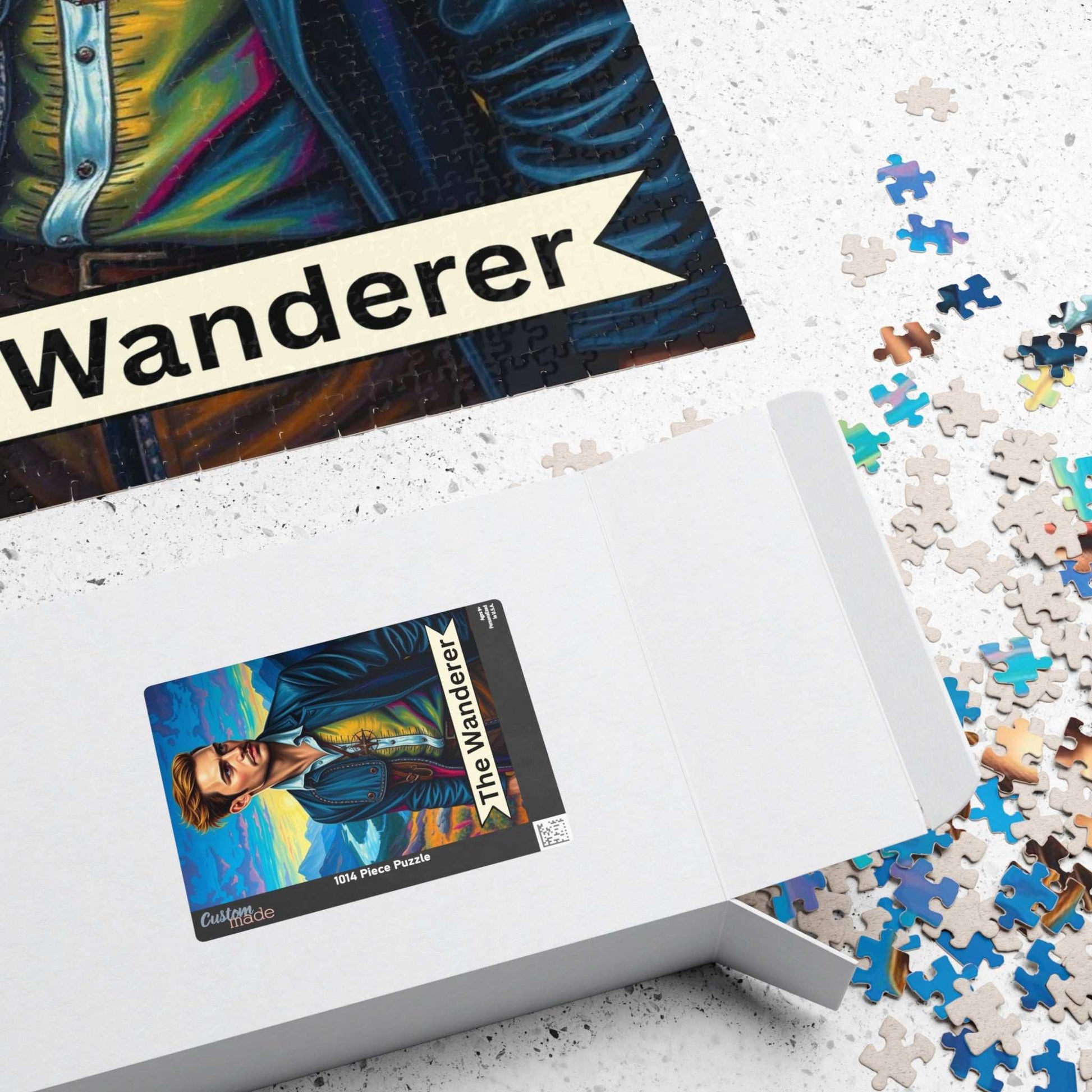 The Wanderer Tarot Card Jigsaw Puzzle: Mindful Challenge Puzzle The Puzzle Chest