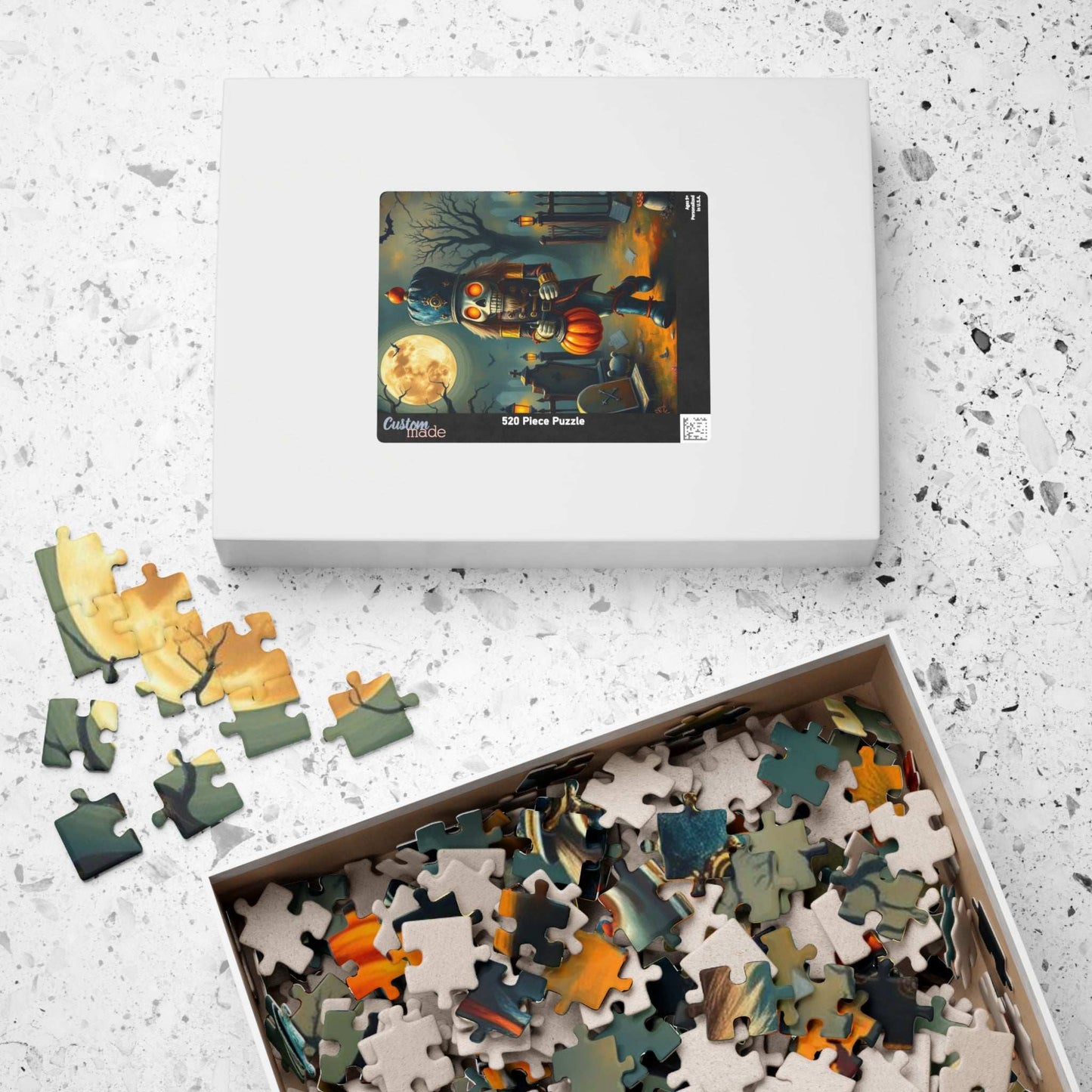 Nutcracker Midnight March - Spooky Halloween Puzzle, 110, 252, 520, 1014-piece Jigsaw Fun Family Activity, Holiday Birthday Gift for Friend Puzzle The Puzzle Chest