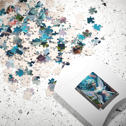 Underwater Serenity Puzzle Mermaid Jigsaw Game for Adults, Gift for Fantasy Sea Lovers, Family Game Night, 110-1014 Piece Mindful Activity Puzzle The Puzzle Chest