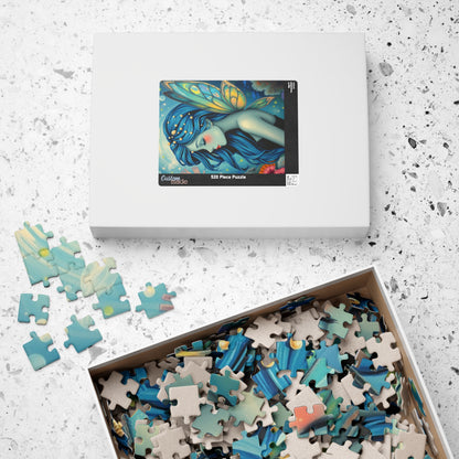 Fairy Dreams Jigsaw Puzzle, Colorful Fantasy Artwork Game for Adult, Relaxing Gift, Family Game Night Unique Puzzle Lover Home Entertainment